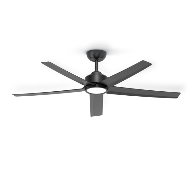 52英寸带灯吊扇、带可逆静音直流电机和遥控器的大风量吊扇、5D-W5、5X-W5【周末不发货，TK/TEMU订单仅支持自提，仅TX10643仓支持GOFO】-1