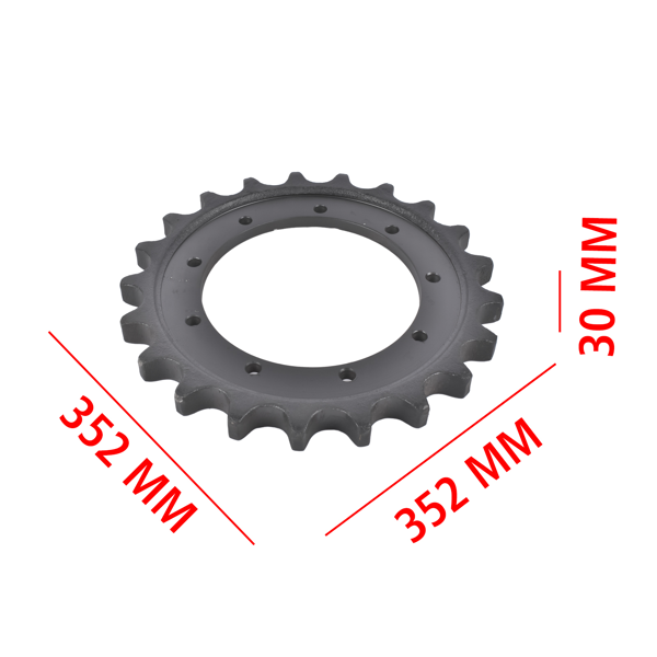 链轮 Sprocket Teeth 21 Fit for Bobcat Mini Excavator 331D 331E 334 231 325 328 6539097-8