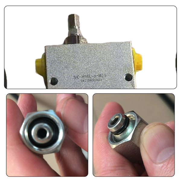 中国小型挖掘机回转马达用缓冲阀套件（已组装）-10