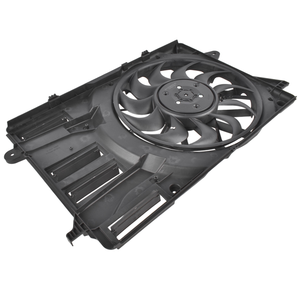 散热器风扇 Radiator Fan Assembly with Brushless Motor Fits for Chevrolet Malibu Sedan 1.5L l4 2021-2022 Black 1Pc-3