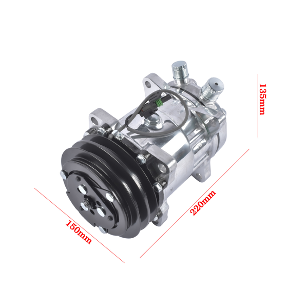空调压缩机 AC Compressor 87026034 SD7H15 Fit for Peterbilt 200 330 357 359 378 379 387 397-11