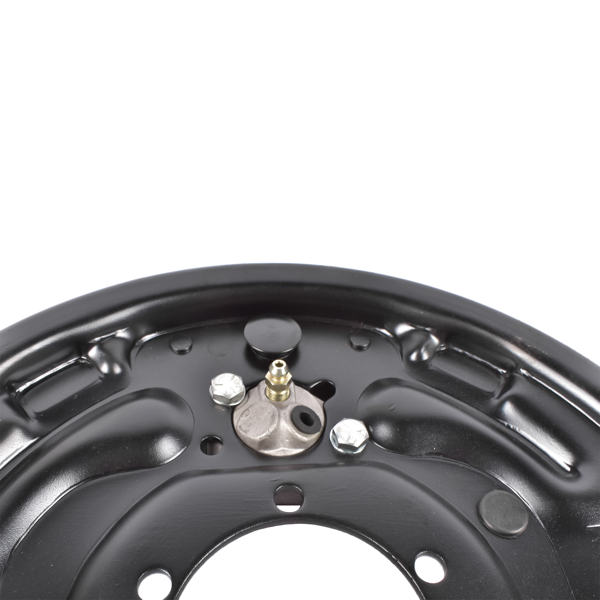 液压制动器背板 Passenger Side 12" Hydraulic Brake Backing Plate Compatible with 7,000 lb Trailer Axles Mounts to 5-Bolt Brake Flange BPH-7000-RH-9