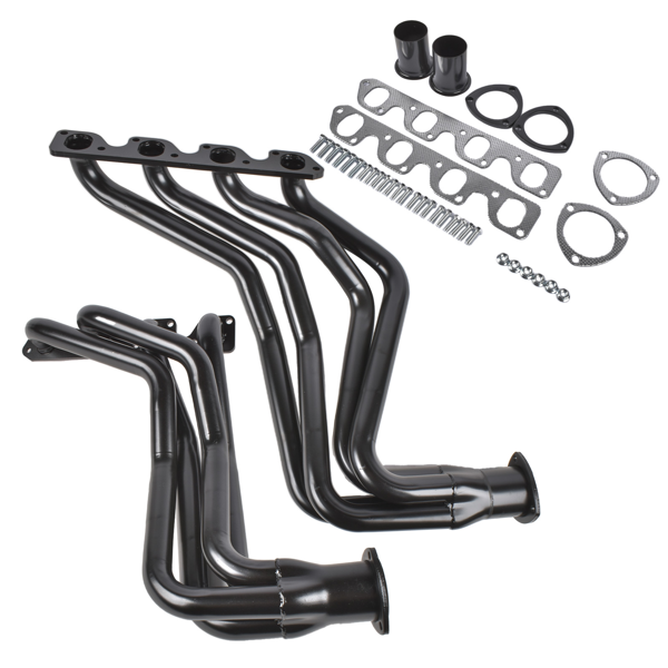 排气歧管 Black Manifold Assy Fit for 1977-1979 Ford F150 F250 F350 Bronco Only 4WD 351M 400M-4
