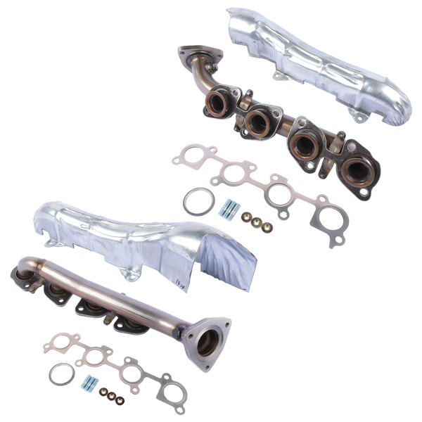 不锈钢排气歧管 亚马逊禁售 Pair Exhaust Manifold Replacement for 00-04 Toyota Tundra Sequoia 4.7L V81710450151 674-683-6