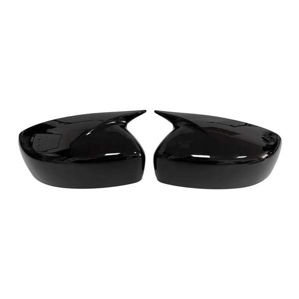 适用于英菲尼迪 G25 G37 Q40 Q60 2009-2015 亮黑色侧后视镜盖-7