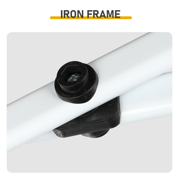 10X20FT 蓝色 6面纱网(6门) 折叠棚 210D牛津布 28/22MM脚管 10X20MM交叉杆(加中间塑料件) 白色喷塑铁管 配拎包-5