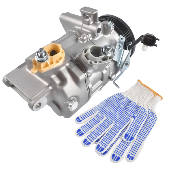 空调压缩机 A/C Compressor Assy Fit for Lincoln Navigator 18-22 Ford F150 Expedition 3.5L 168386-7