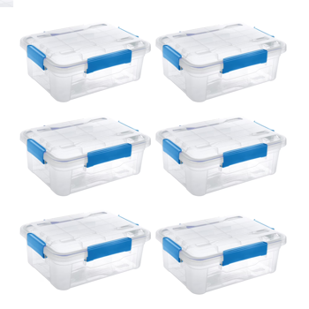 6件装 - 防水 3加仑/12夸脱/11.4升 盒子 （Walmart仓库发货）