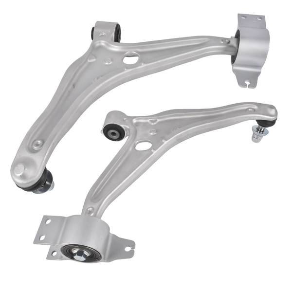 控制臂 2Pcs Front Lower Left and Right Control Arm Fit for Mercedes-Benz GLA250 GLB250 Sport Utility 2.0L L4 2015-2025 Silver-4