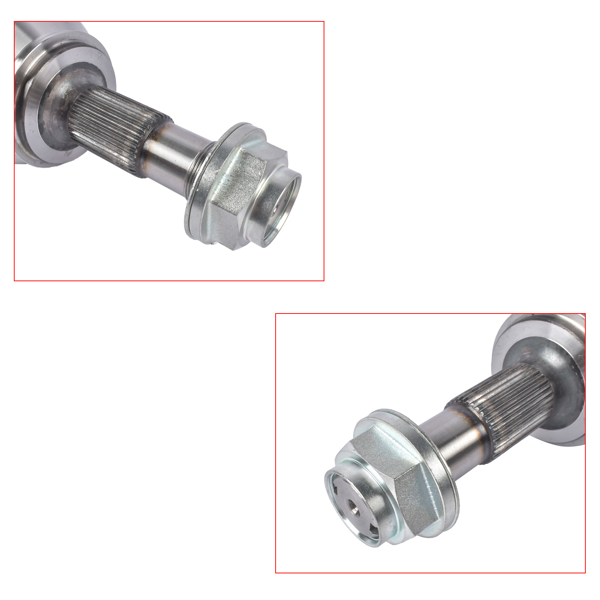 半轴 Pair Front CV Axle Shaft Assembly Set Replacement for Dodge Ram ProMaster 1500 2500 3500 Van-9