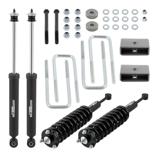 3" Suspension Lift Kit w/ Struts & Shocks fit for Toyota Tacoma 4WD 2005-2022-1