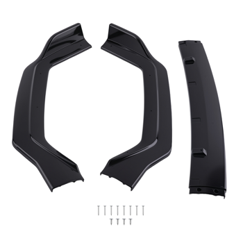 Front Aero Lip Kit fit for Infiniti Q50 Sport 2018-2023 Black Protection