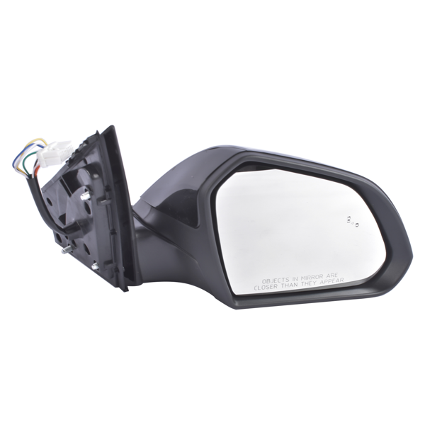 后视镜 Right Passenger Side Manual Fold Exterior View Mirror Fits for Hyundai Sonata Sedan 1.6L 2.0L 2.4L L4 2015-2017 Black 1Pc-1