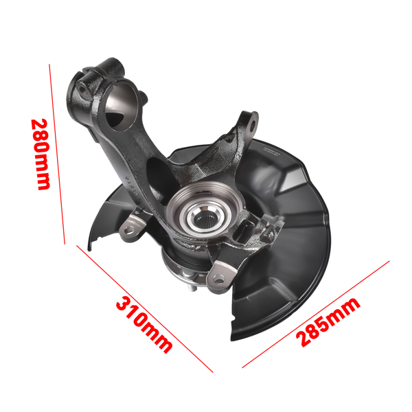 转向节总成 Front Passenger Side Steering Knuckle Assembly 686418 Fit for Honda Accord 2018-2022-9