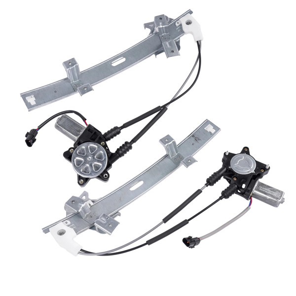 玻璃升降器 2X Front Power Window Regulator Replacement for Mitsubishi 3000GT Dodge Stealth 3L V6 GAS-3