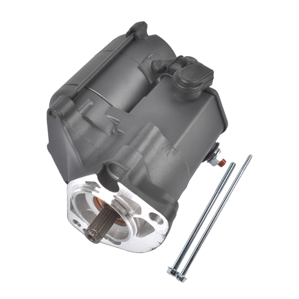 起动机 12V 18 Teeth Starter Motor Fits for Harley-Davidson Bad Boy Dyna Electra Glide 1994-2006 Black 1Pc-7