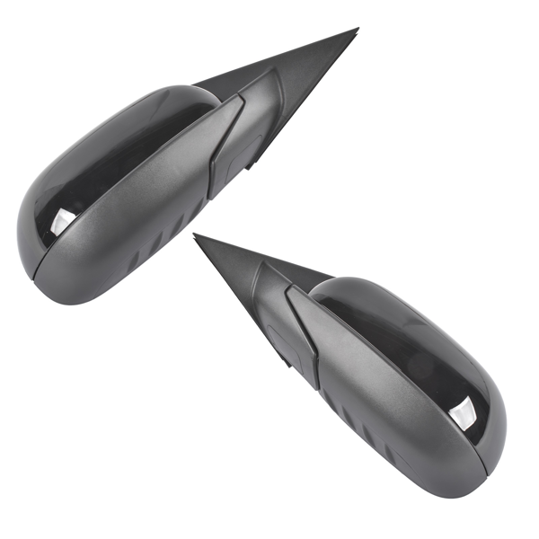 后视镜 Left and Right Manual Fold Non-Heated Door Mirror Fits for Kia Soul LX Hatchback 1.6L 2.0L L4 2020-2025 Black 2Pcs-5