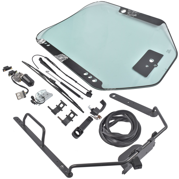 门框套装 Front Door Glass Kit Replacement for Bobcat A770 T450 T650 T740 S450 S550 S650 S740 7109661-3