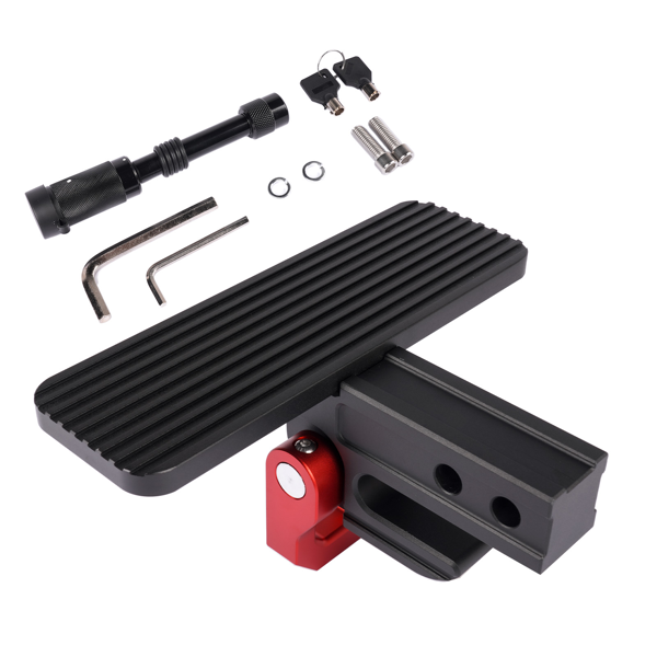 油底壳 Hitch Step 45,000 lbs Max Breaking Strength Fit for 2 Inch Receiver with 3/4" D-Ring-7