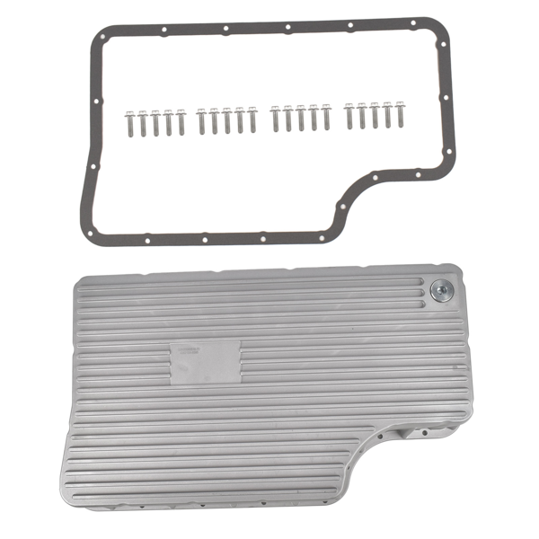 变速箱油底壳 Heavy Duty 6R140 Transmission Deep Pan Fit for  Ford F250/F350 11-19 Aluminum Silver-3