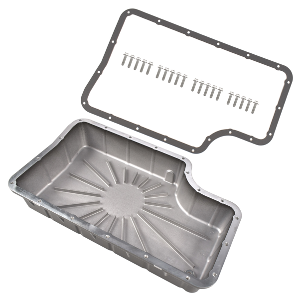 变速箱油底壳 02FSE016ABK Aluminum Heavy Duty Transmission Deep Pan Fit for Ford F250 F350 11-19-2