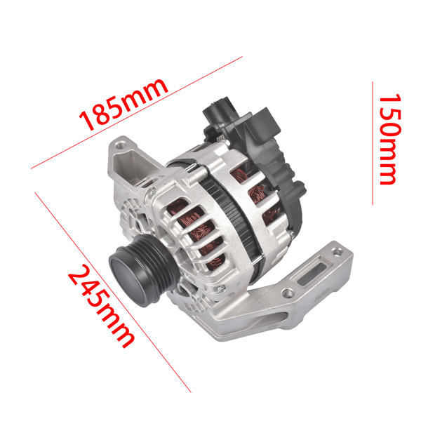 发电机 Alternator Fit for Ford Focus 2012-2018 L4 2.0L 11653 11747 LRA4052 BV6T-10300-EA-3