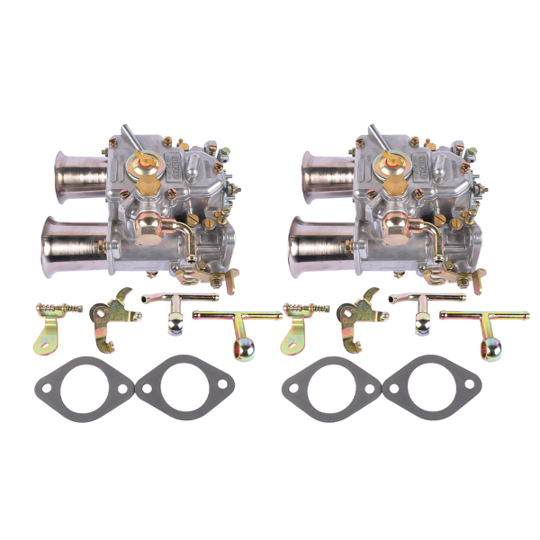 化油器 2X Carburetors Twin Choke Replacement for 45 DCOE Weber 152 4 Cyl 6 Cyl V8 Engines 19600.060-3
