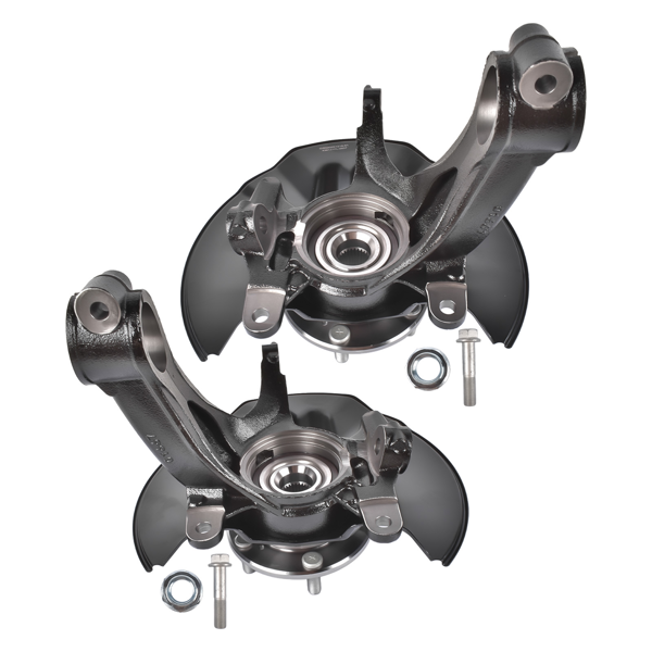 转向节总成 Pair Steering Knuckles Fit for Honda Civic EX-T Front Driver Passenger Side 686430/1-1