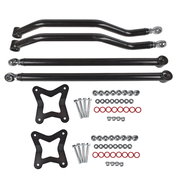 控制臂 Black Steel Radius Arm Set Rear Fit for Polaris RZR XP 1000 & XP 4 1000 from 2014-6