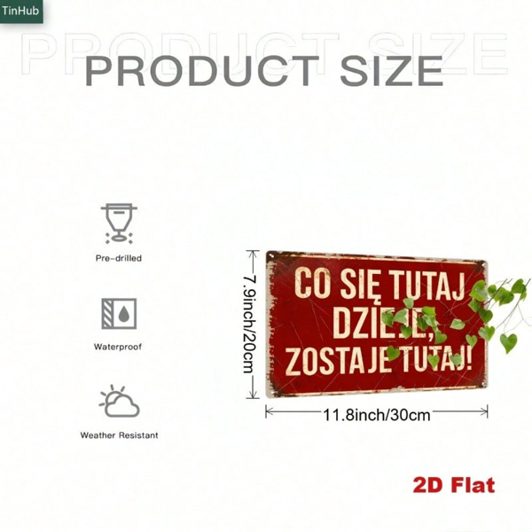 CIFbuy 复古 | 圆形金属铁皮招牌 8X8 英寸，2D 平面印刷 农家新鲜牛奶 复古乳品店艺术装饰 经典农舍风格 农家住宅（TikTok, temu 自提物流）-1