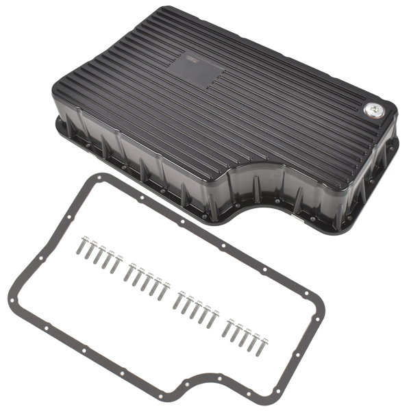 变速箱油底壳 02FSE016ABK Aluminum Heavy Duty Transmission Deep Pan Fit for Ford F250 F350 11-19-7