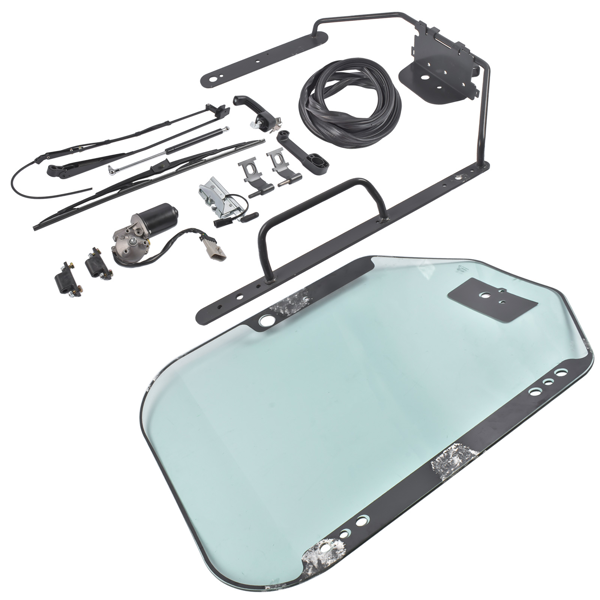 门框套装 Front Door Glass Kit Replacement for Bobcat A770 T450 T650 T740 S450 S550 S650 S740 7109661-4