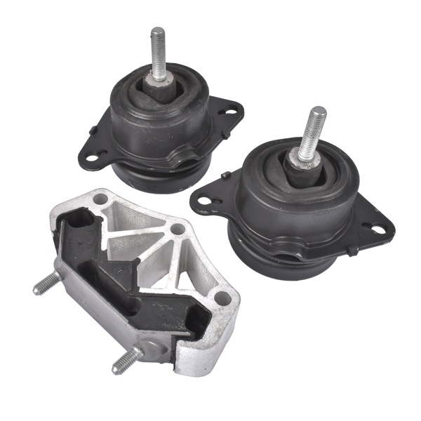 发动机支架 3PCS Engine Motor Trans Mount Set Fit for Ford Mustang 2011-2017 3.7L / 2011-22 5.0L-5