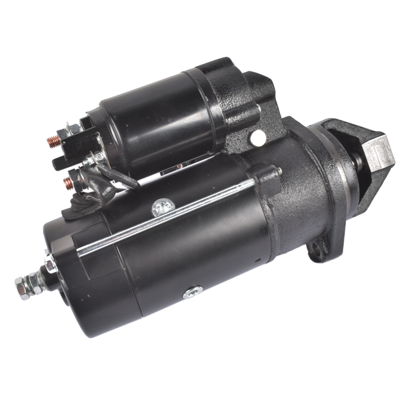 起动机 12V 9 Teeth Starter Motor Fits for Deutz Engine TD 2.9, TD 3.6, TCD 2.9, TCD29 Black 1Pc-4
