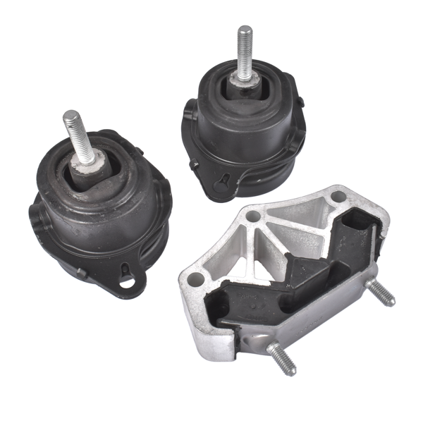发动机支架 3PCS Engine Motor Trans Mount Set Fit for Ford Mustang 2011-2017 3.7L / 2011-22 5.0L-4