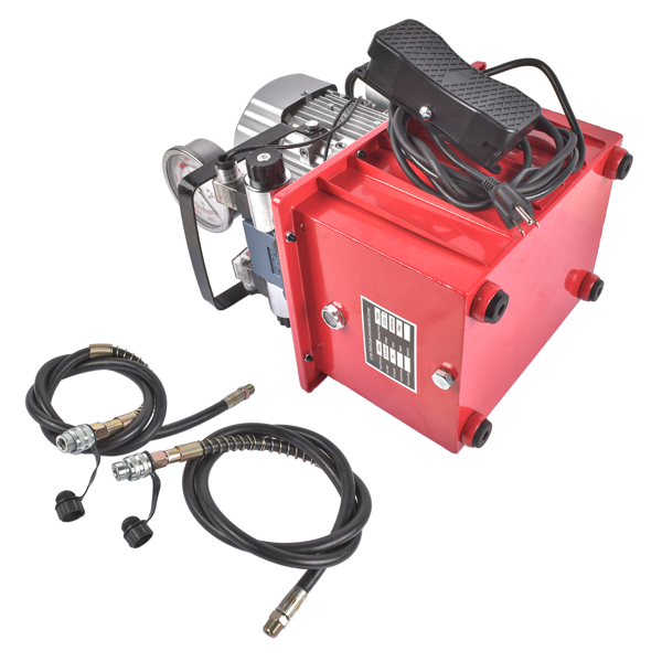 电动液压泵 Double Acting Electric Hydraulic Pump 750W Motor fit for Auto Assy Press Work 110V-2