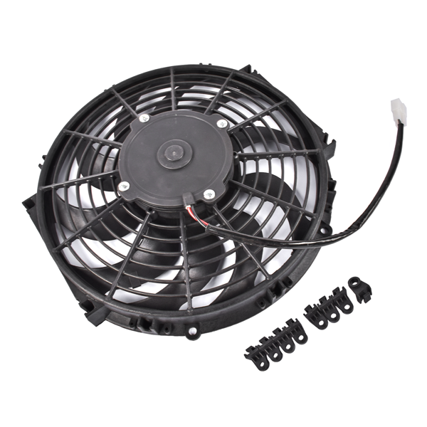 散热器风扇 Radiator Cooling Fan 30100465 Replacement for Spal VA09-BP12/C-54A 24V 12In Low Profile-3