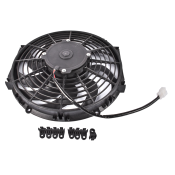 散热器风扇 Radiator Cooling Fan 30100465 Replacement for Spal VA09-BP12/C-54A 24V 12In Low Profile