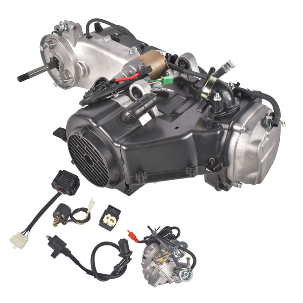 发动机组件 Complete Engine 150CC 4-Stroke Fit for GY6 CVT Scooter Dirt Bike Motor Long Case-5