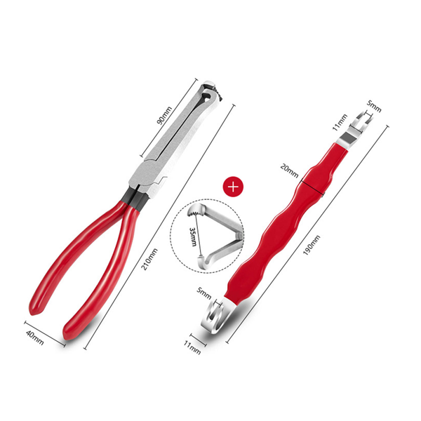 2件套汽车电气断开钳连接器分离器拆卸工具套装-3