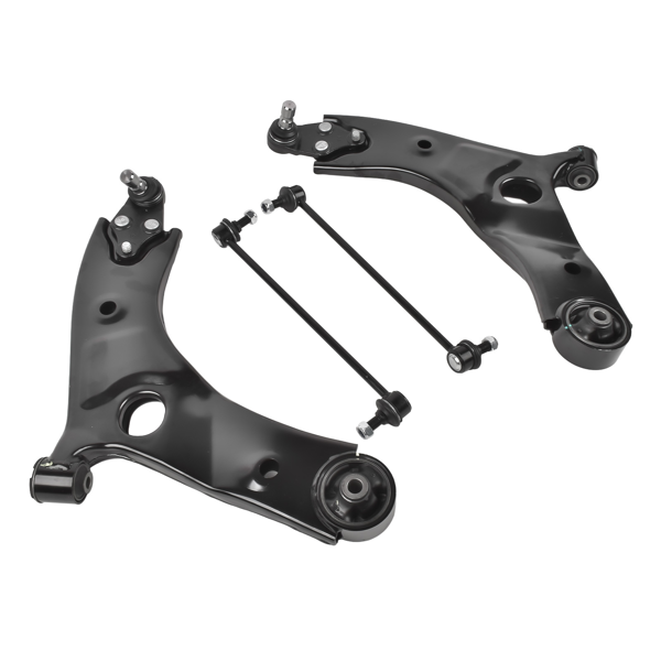 控制臂套装 2Pcs Front Lower Left and Right Suspension Control Arm Fit for Hyundai Palisade Kia Telluride 3.8L V6 2020-2024 Black-2