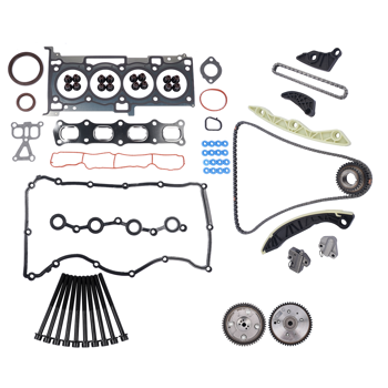 正时链条套装 Timing Chain Kit & Head Gaskets Replacement for Dodge Chrysler Jeep Compass 2.4L l4 DOHC