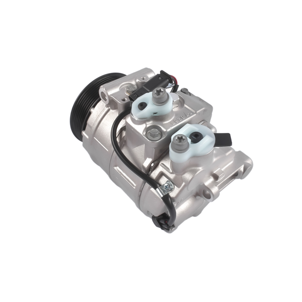 空调压缩机 12V A/C Compressor with 7-Groove Clutch Fits for Mercedes-Benz GLX350 GLX450 3.0L V6 Sport Utility 2015 Silver 1Pc-4