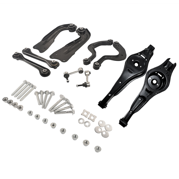 控制臂套装 Rear Controls Arms Bolts Kit Replacement for VW Golf 5 6 2005-2012 Jetta 2006-2010 Audi A3-3