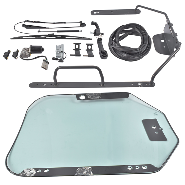 门框套装 Front Door Glass Kit Replacement for Bobcat A770 T450 T650 T740 S450 S550 S650 S740 7109661-6