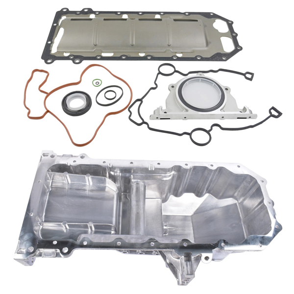油底壳 Engine Oil Pan w/ Gasket Replacement for 2005-2020 Dodge Charger Chrysler 300 V8 4792973AC-8