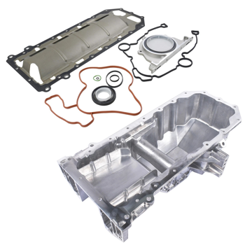 油底壳 Engine Oil Pan w/ Gasket Replacement for 2005-2020 Dodge Charger Chrysler 300 V8 4792973AC