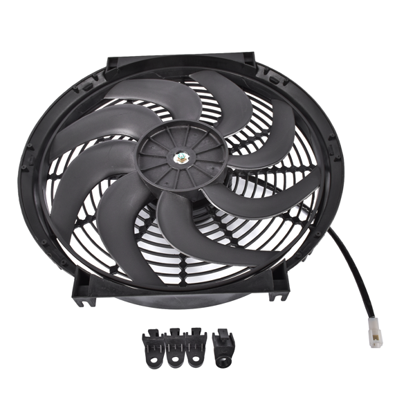 散热器风扇 12V 14" High Performance Puller Fan compatible with VA08-AP71/LL-53A 30102042 10 blades-3