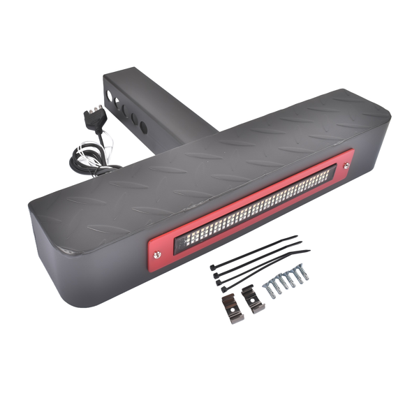 踏板 Universal Hitch Step w/ LED Brake Light Fit for 2" Receiver Trucks  ATVs SUVs Vans-5