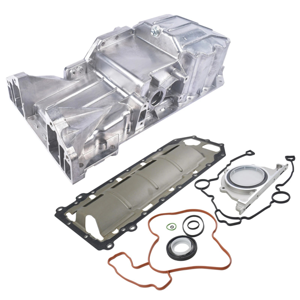 油底壳 Engine Oil Pan w/ Gasket Replacement for 2005-2020 Dodge Charger Chrysler 300 V8 4792973AC-4